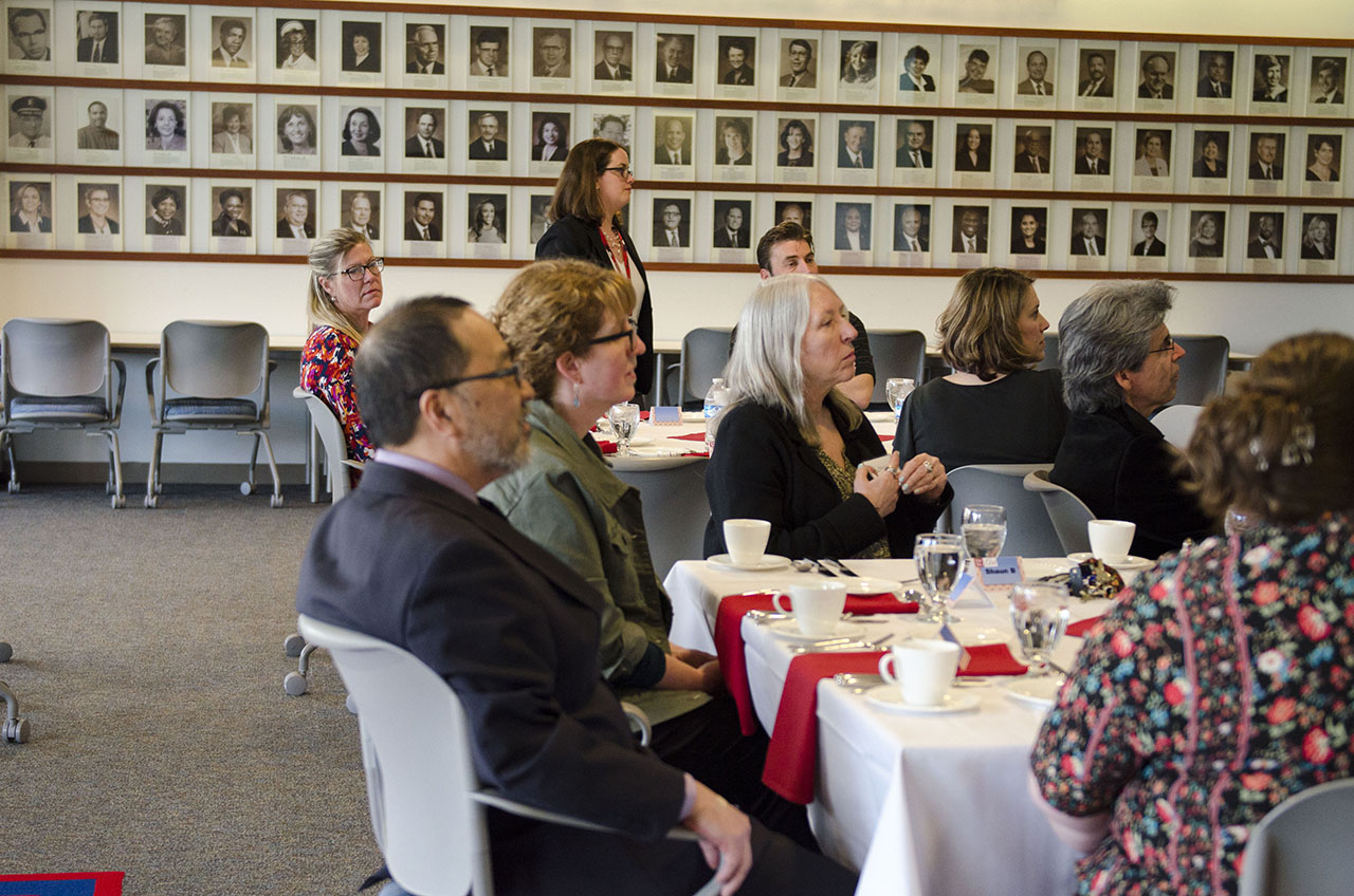 Reception for area High School Teachers
